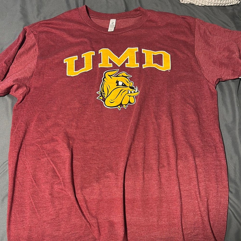 UMD Maroon Bulldog Short Sleeve Tee
